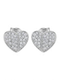 ARETE DE PLATA CORAZÓN PEGADO