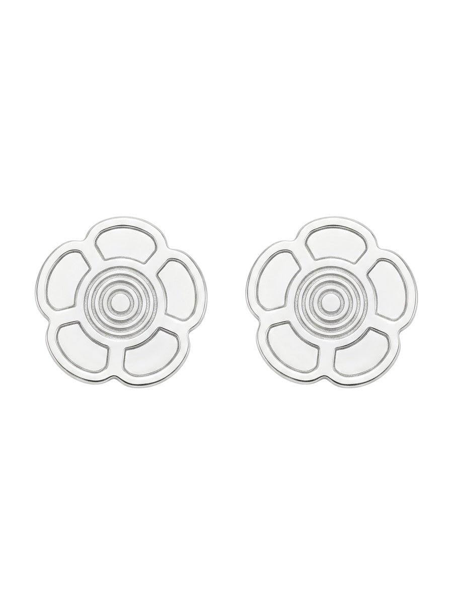 ARETE DE PLATA PEQUEÑO FLOR