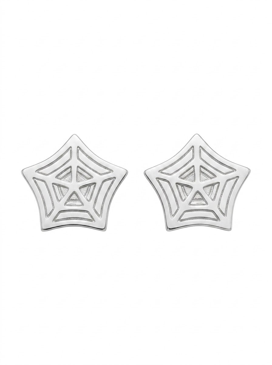 ARETE DE PLATA PEGADO TELARAÑA