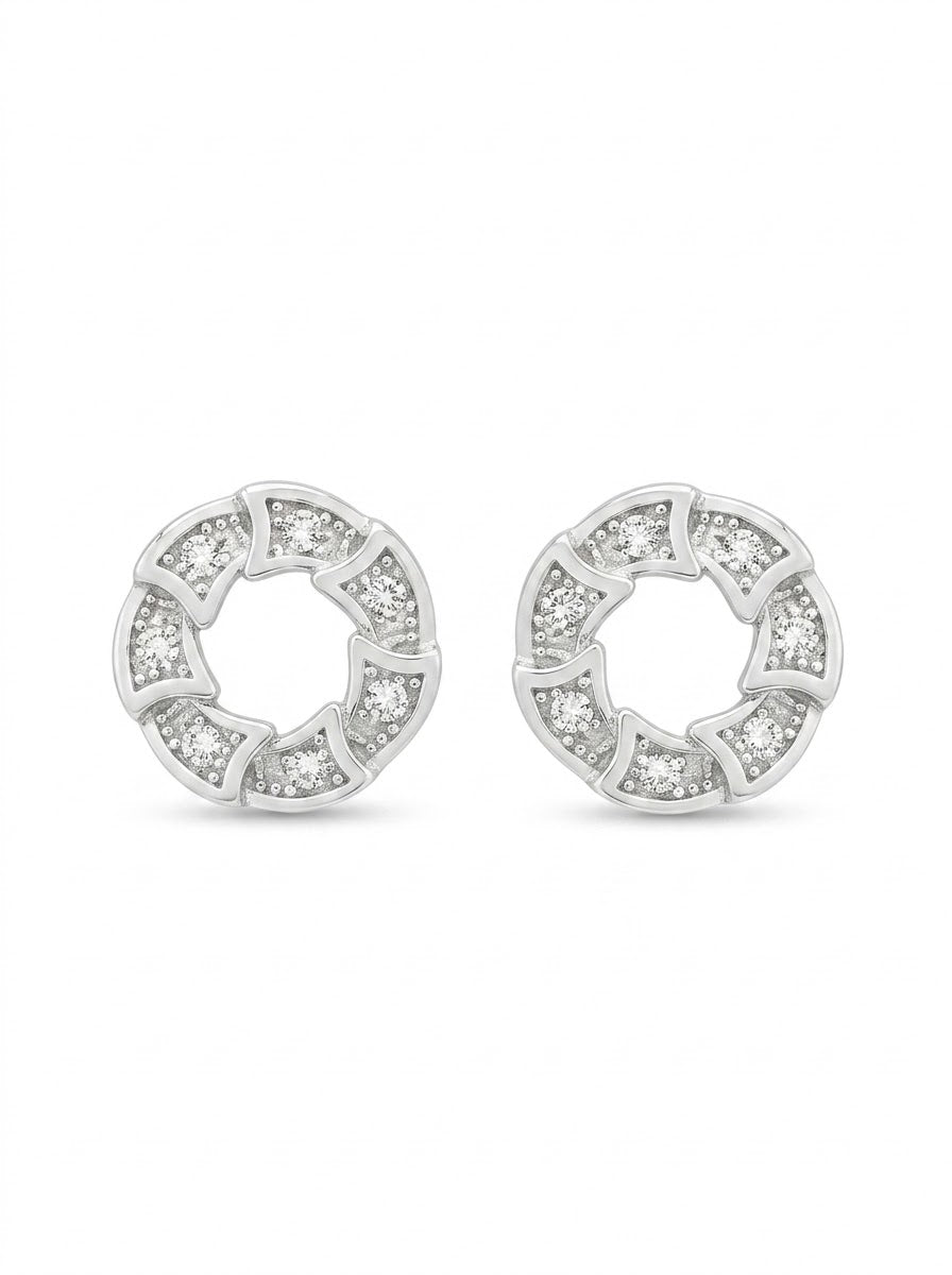 ARETE DE PLATA PEGADO CIRCULO