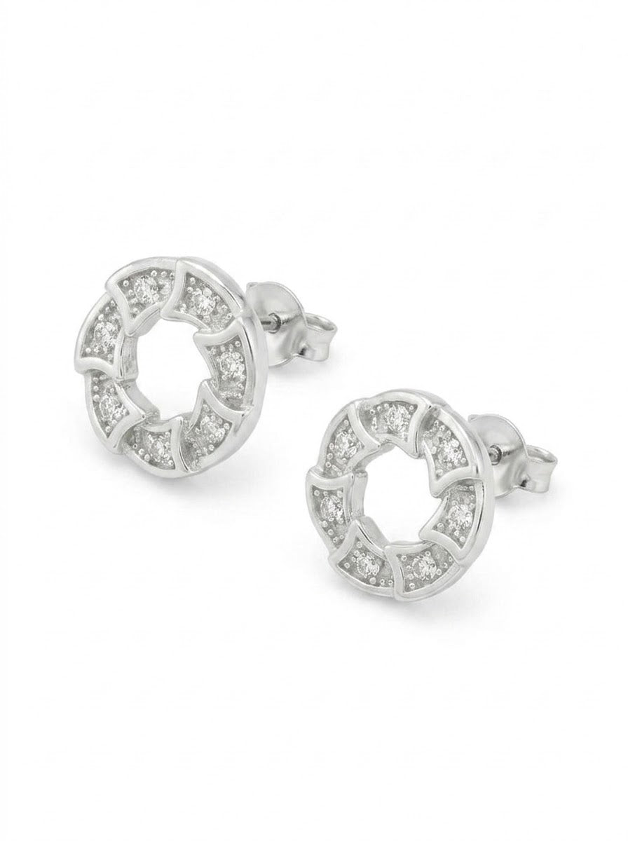 ARETE DE PLATA PEGADO CIRCULO