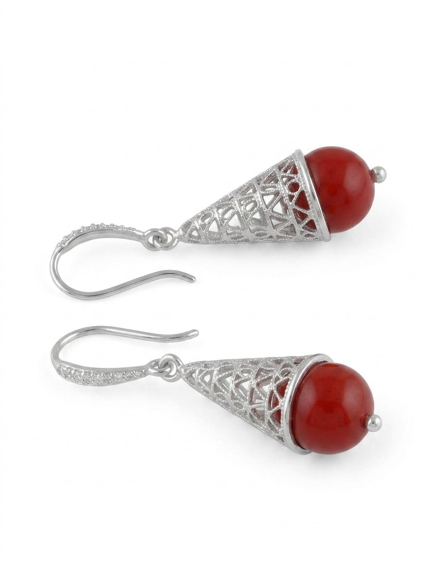 ARETE DE PLATA CONO DE HELADO