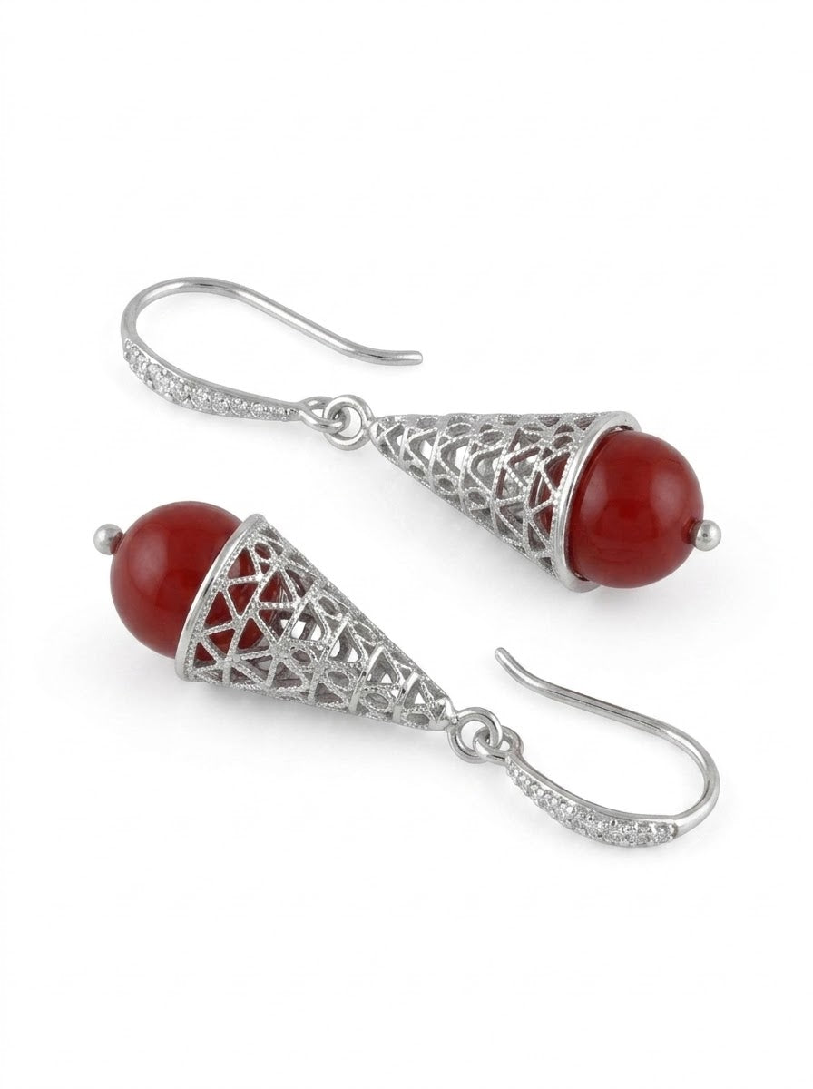 ARETE DE PLATA CONO DE HELADO