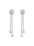 ARETE DE PLATA BOLITAS COLGANTE