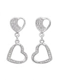ARETE DE PLATA CORAZONES