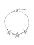 PULSERA DE PLATA ESTRELLAS